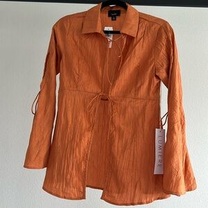 Great fall top brand new with tickets!